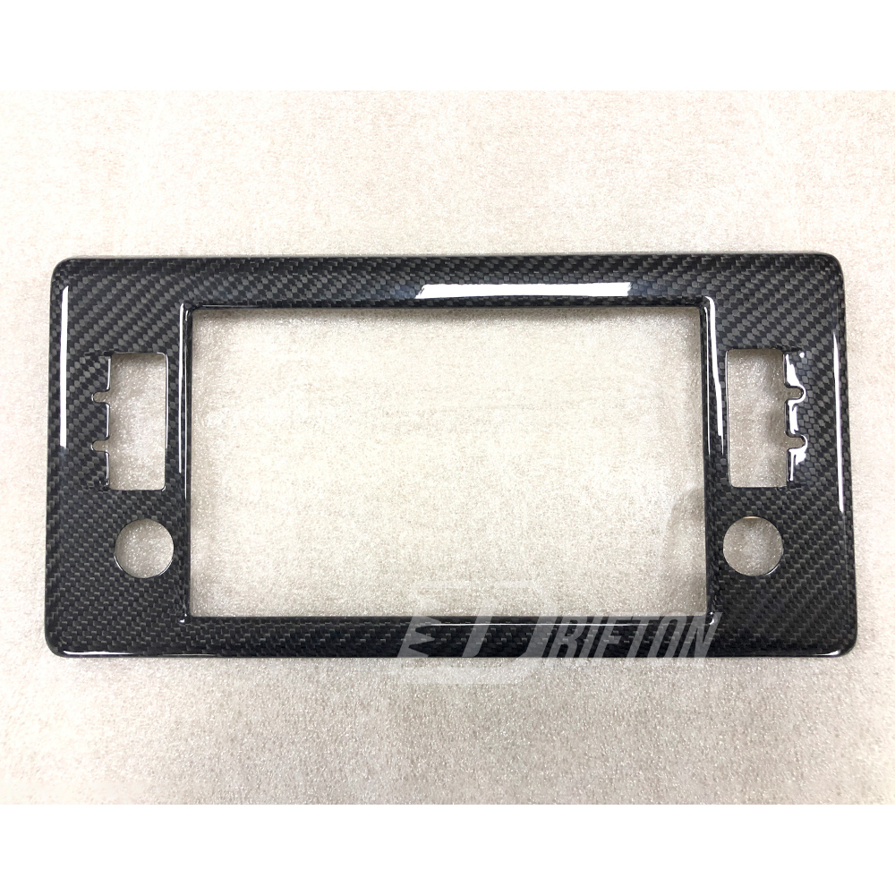 Dry Carbon Fiber Interiors Kits Radio Bezel Panel Cover For Subaru BRZ ZD8 Toyota GR86 ZN8 2021-2024