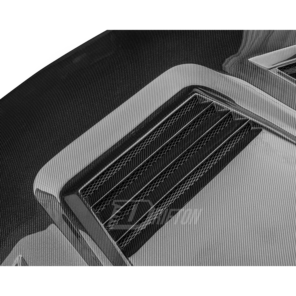 CMST Style Carbon Fiber Hood Bonnet For Ford Mustang Gen7 S650 2024-On