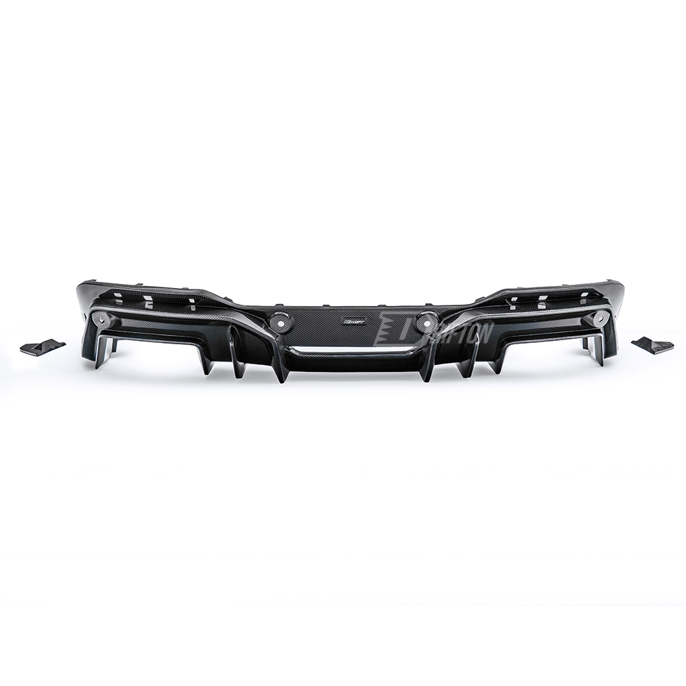 CMST V2 Style Carbon Fiber Rear Diffuser For Ford Mustang Gen7 S650 2024-On