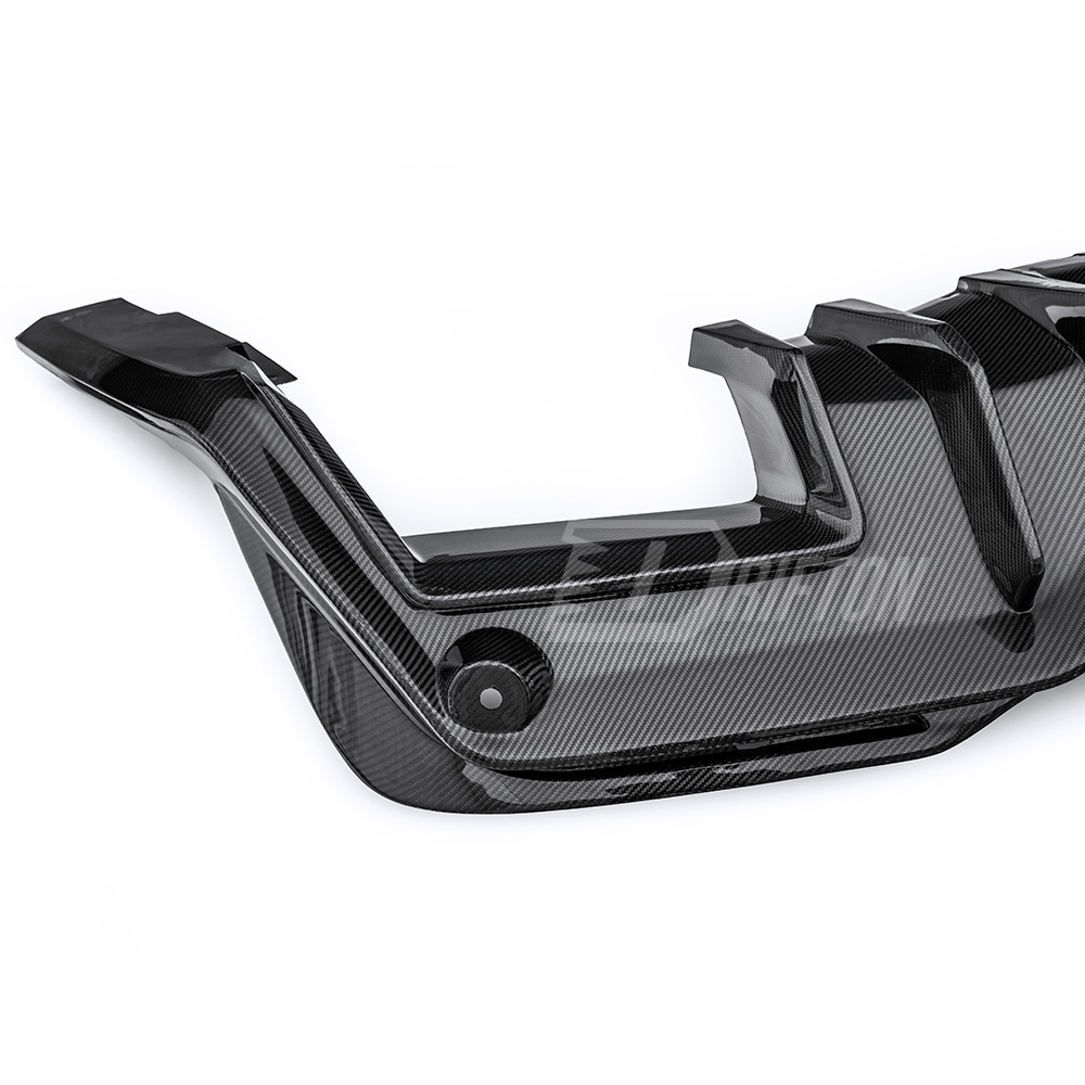 CMST V2 Style Carbon Fiber Rear Diffuser For Ford Mustang Gen7 S650 2024-On