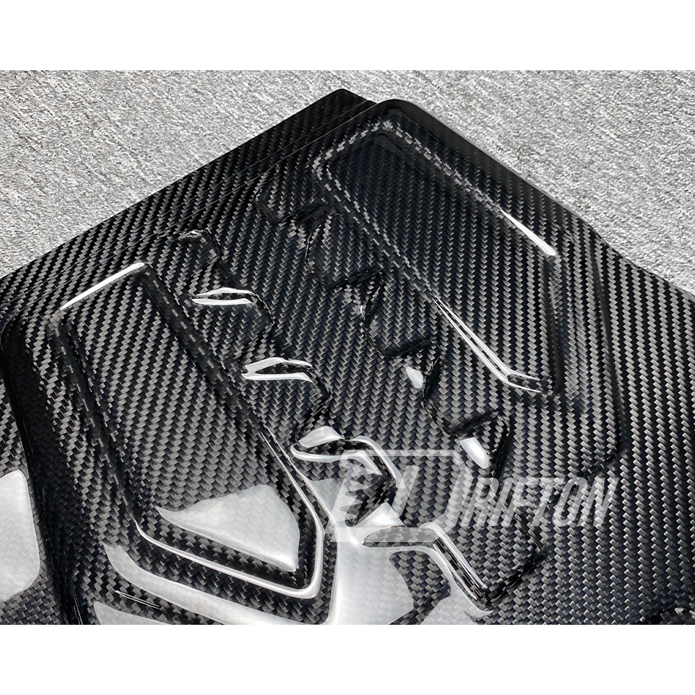 S63 V8 Dry Carbon Fiber Engine Bay Cover For BMW F90 M5 2017-2023