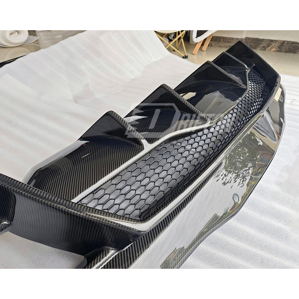 APR Style Carbon Fiber Rear Diffuser For Chevrolet Corvette C8 Stingray Z51 2020-2026