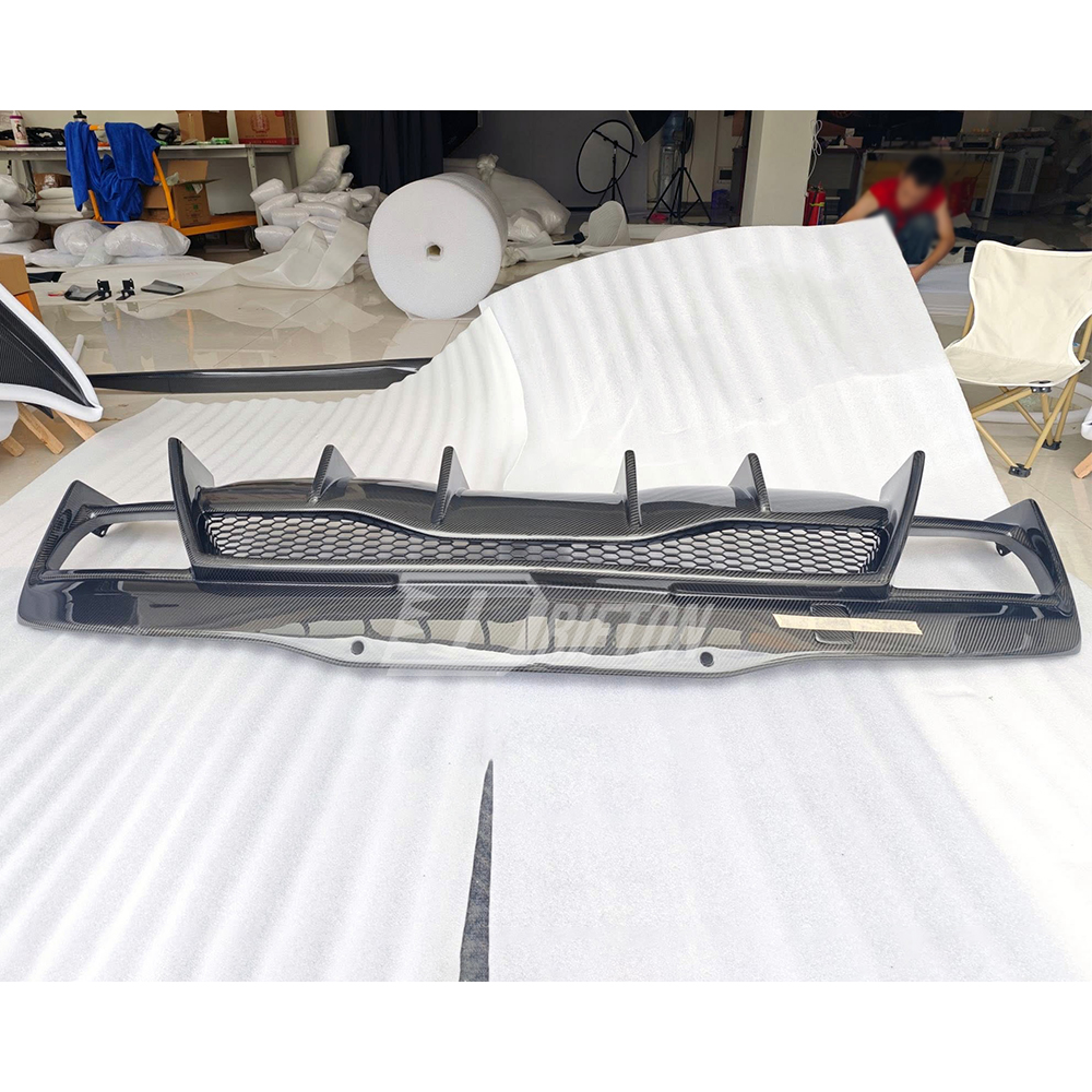 APR Style Carbon Fiber Rear Diffuser For Chevrolet Corvette C8 Stingray Z51 2020-2026