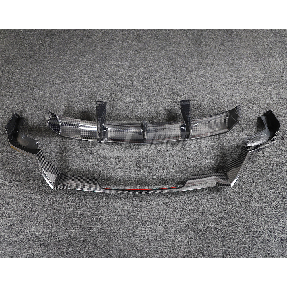 Carbon Fiber Rear Bumper Diffuser For Chevrolet Corvette C8 Z06 Z07 2020-2026
