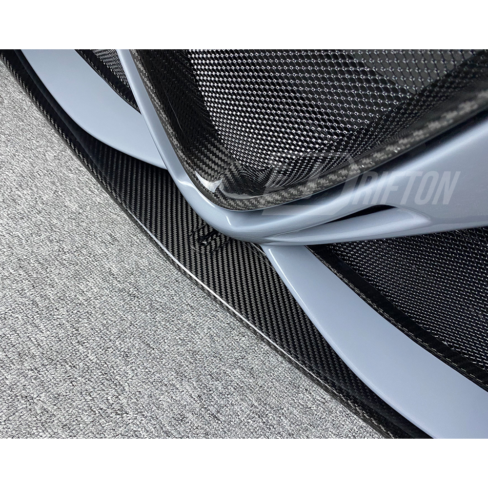 GTAM Widebody Style Dry Carbon Fiber With Portion Primer Wide Front Bumper & Fender For Alfa Romeo Giulia 2016-2023
