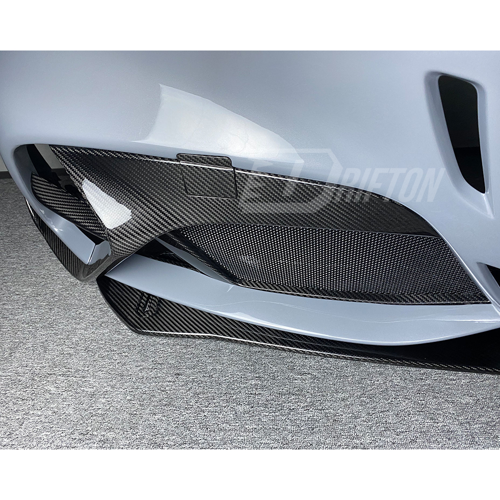 GTAM Widebody Style Dry Carbon Fiber With Portion Primer Wide Front Bumper & Fender For Alfa Romeo Giulia 2016-2023