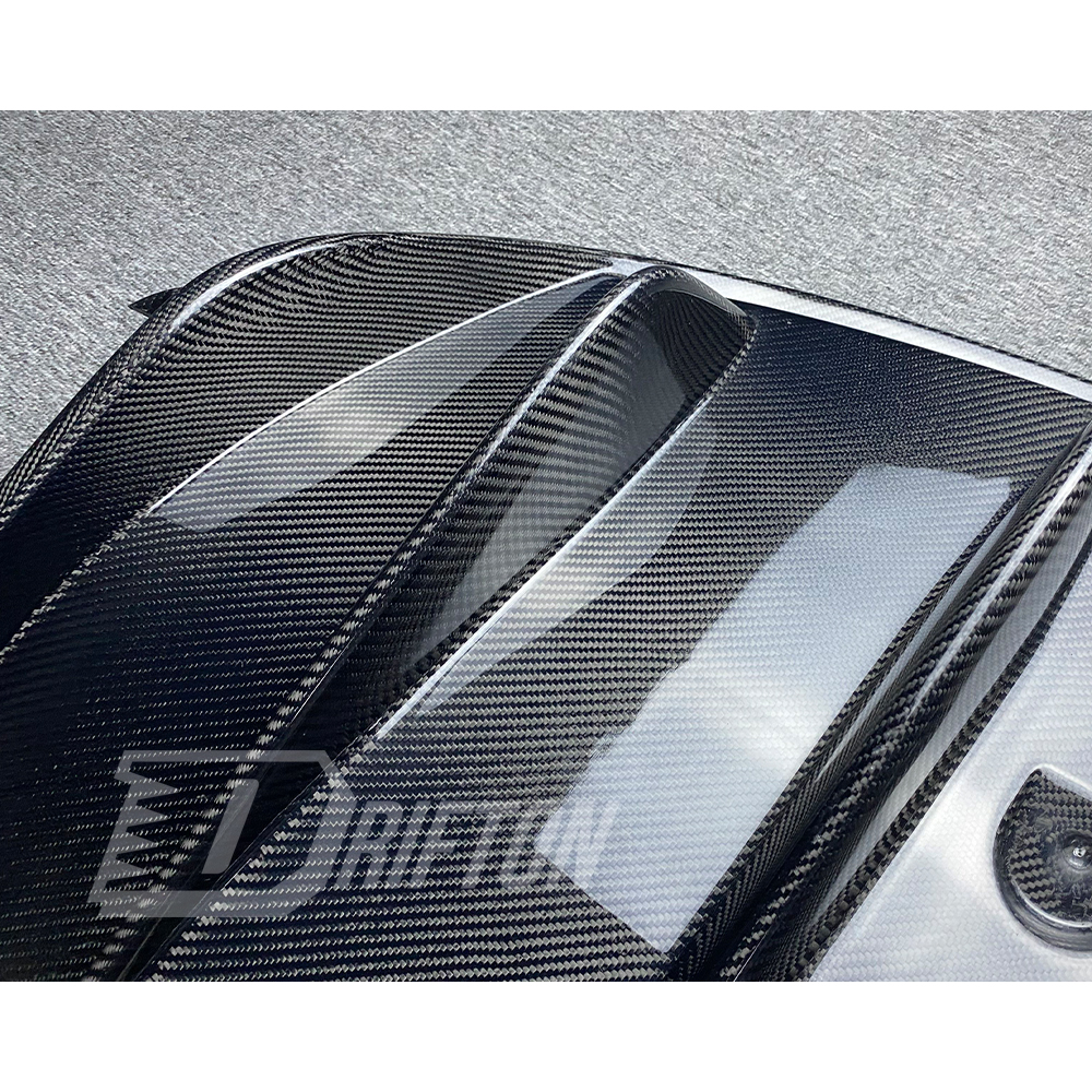 GTAM Style Carbon Fiber Rear Diffuser For Alfa Romeo Giulia QV Quadrifoglio 2016-2023
