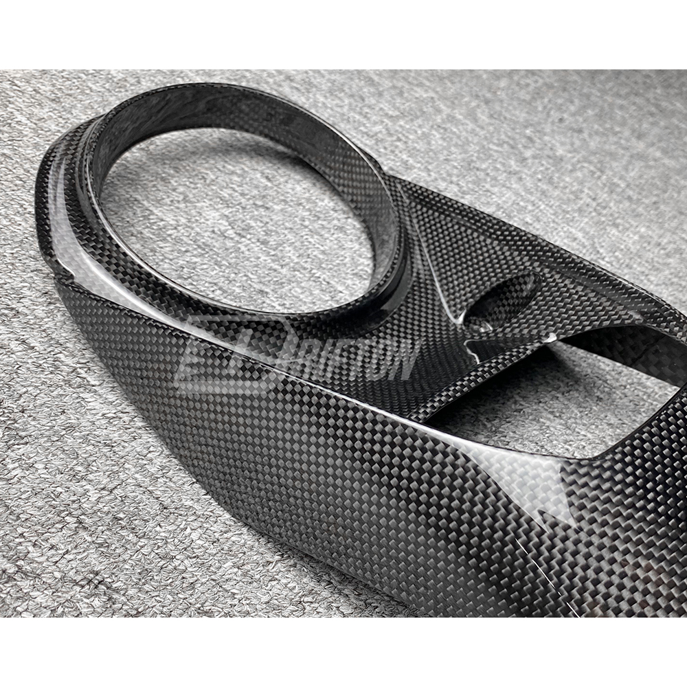 Dry Carbon Fiber Engine Bay Lock Latch Cover For Ferrari F8 Tributo Spider 2019-2022