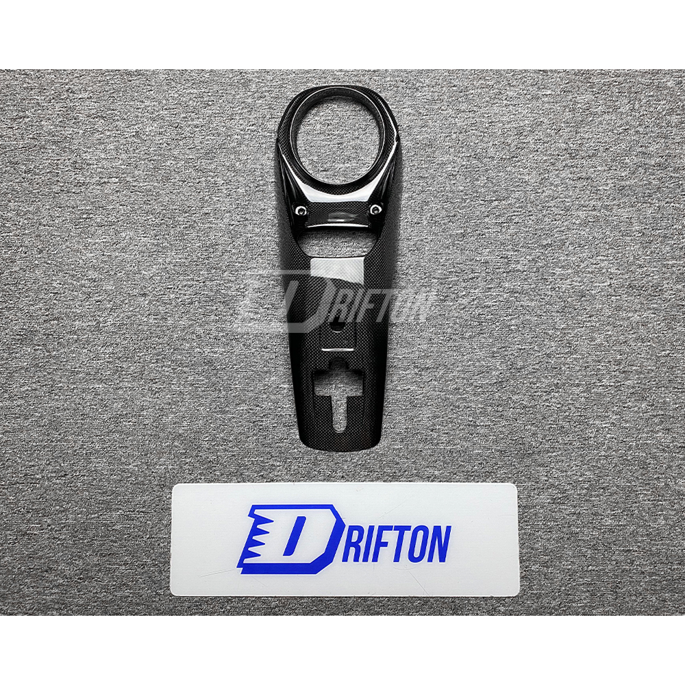 Dry Carbon Fiber Engine Bay Lock Latch Cover For Ferrari F8 Tributo Spider 2019-2022
