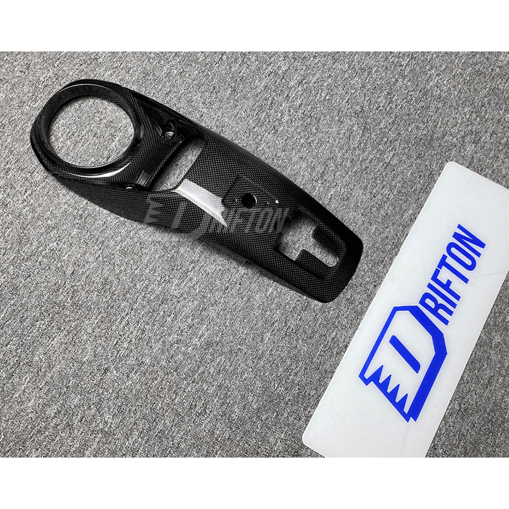 Dry Carbon Fiber Engine Bay Lock Latch Cover For Ferrari F8 Tributo Spider 2019-2022