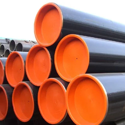 Round Black ASTM A53 API 5L Seamless Carbon Steel Pipe and Tube