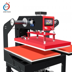 Máquina de prensa de calor de doble estación hidráulica completamente automática ZD-7C-2