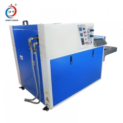 Máquina de transferencia de fusión de estampado en caliente automática neumática JC-22D