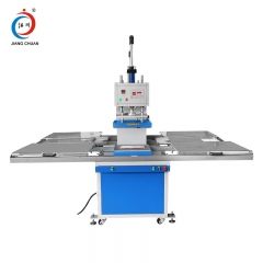 Multi-function double headfour station hydraulic embossing&dispensing machine JC-33D