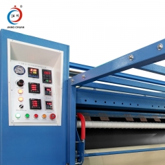 Rolo a rolo de aquecimento de óleo de alta velocidade/máquina de prensa térmica calandra JC-26B