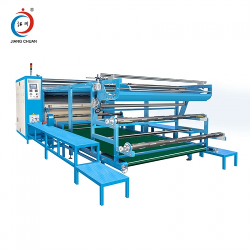 High speed oil heating rollto rollroller /calandraheatpress machine JC-26B(Touch screen)