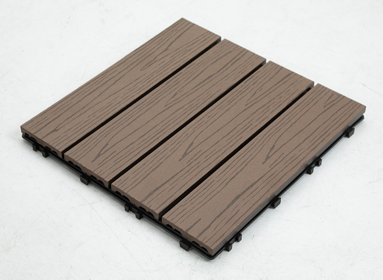 Wood Plastic Composite Co Extruded Small Outdoor Plastic Wood Floor