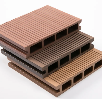 Hot - selling wood - plastic composite floor, outdoor waterproof wood - plastic composite floor