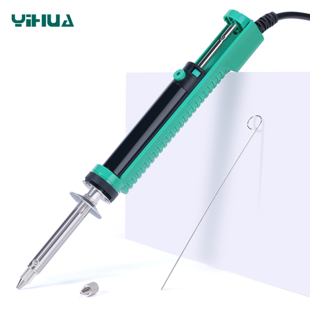 YIHUA 929D-V Electric Vacuum Desoldering Iron Solder Sucker Desoldering Pump Soldering Iron