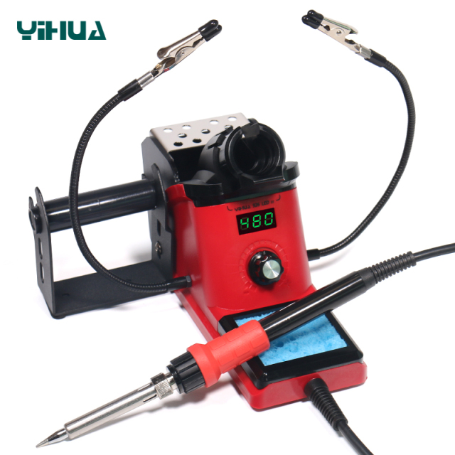 YIHUA 926LED-III Digital Soldering Iron Station Helping Hands Welding Adjustable Precise Temperature Soldering Iron Station