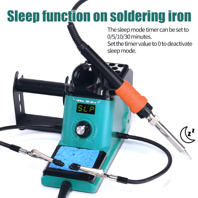 YIHUA 926LED-III Digital Soldering Iron Station Helping Hands Welding Adjustable Precise Temperature Soldering Iron Station