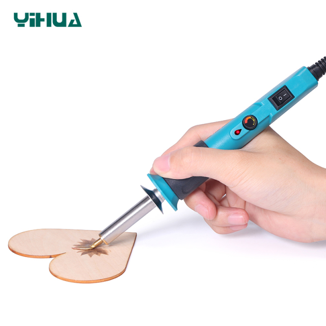 YIHUA 930-IV temperature adjustable wood burning pen set soldering tools