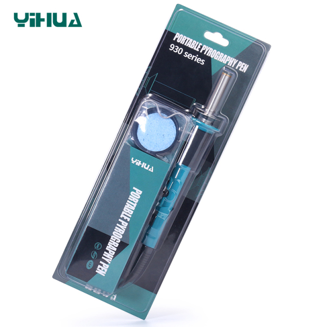 YIHUA 930-IV temperature adjustable wood burning pen set soldering tools