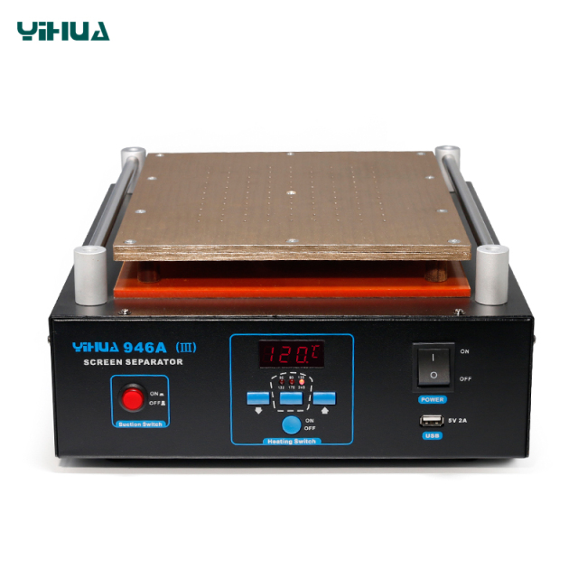 YIHUA 946A III LCD touch screen glass separator machine for mobile repair screen repair separator preheating station