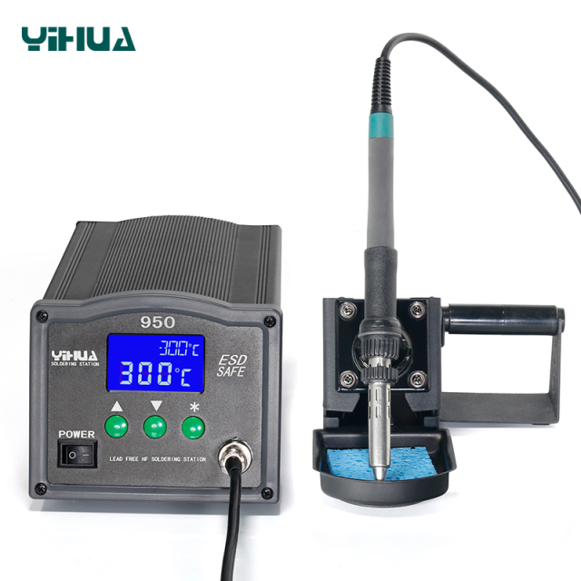 YIHUA 950  lead free 150W large output power high frequency industrial precision professional soldering iron station