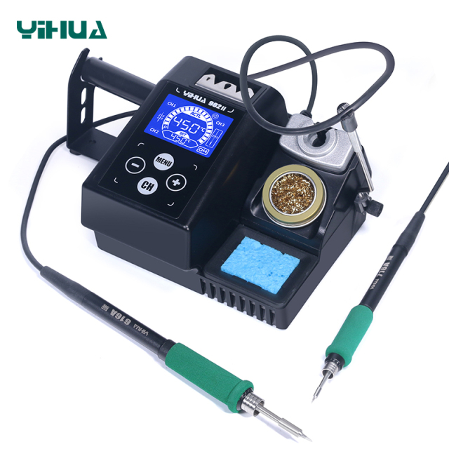 YIHUA 982-II Compatible Soldering Iron Handle C210 C245 Lead Free Electronic Welding Rework Soldering Station