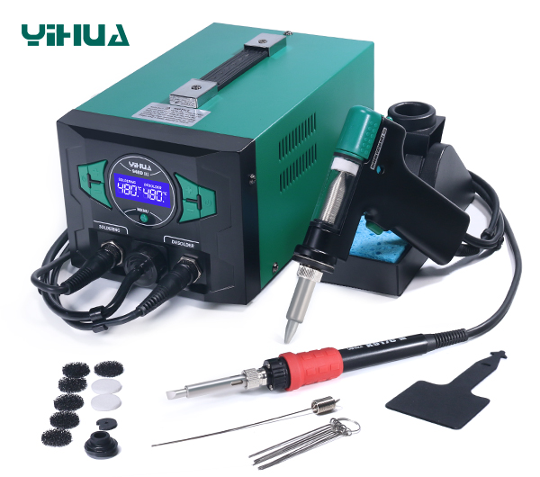 YIHUA 948D III With Upgraded Desolder Tool 110W Solder Iron Rework