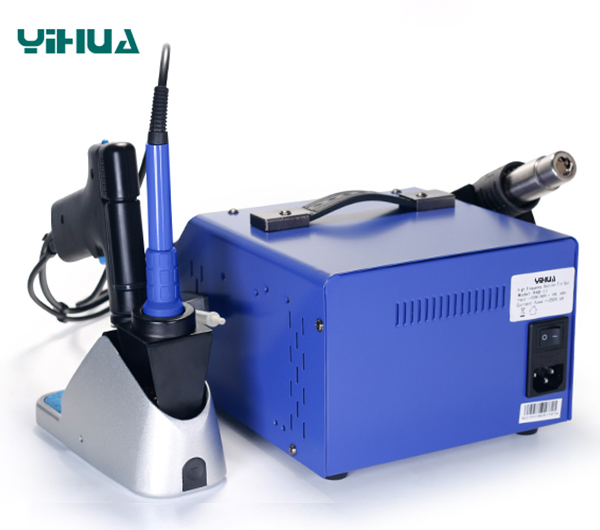 YIHUA 948-II  4 in 1 Hot Air Gun Rework Soldering Iron Suction Tin Gun Pick Up Pen Desoldering Soldering Station