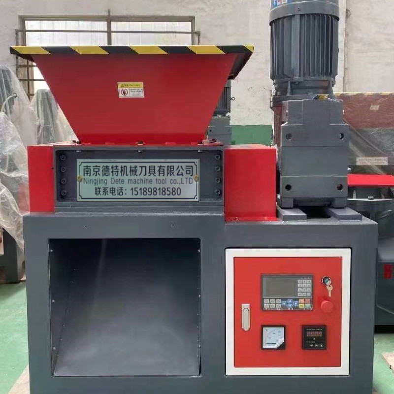 Plastic shredder pet bottle cutting crusher plastic machine