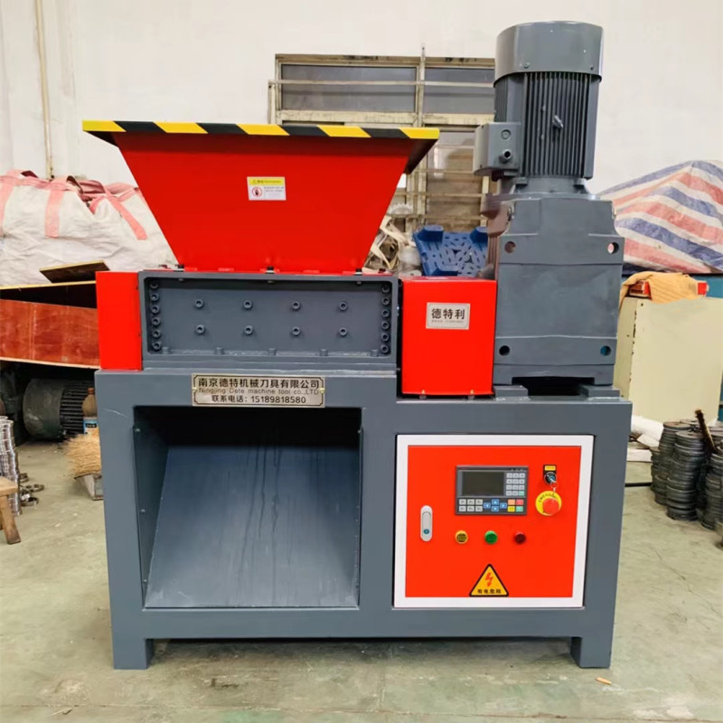 Shredder small Shredder Crushing Machine Scrap Metal Aluminum Cans Single Shaft Shredder