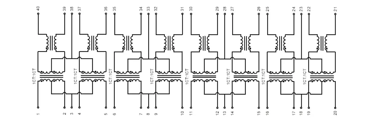 10Base T LAN Transformers used in Consumer Electronics