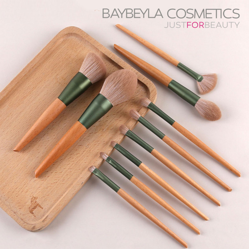 [BAYBEYLA Official Flagship Store] Brilliant Gold Brush Set of 4-YSL Gold Luxury Style-Brush Set-Loose Powder Brush Honey Powder Brush-Brush Set-Golden Brush Set Eye Shadow Brush