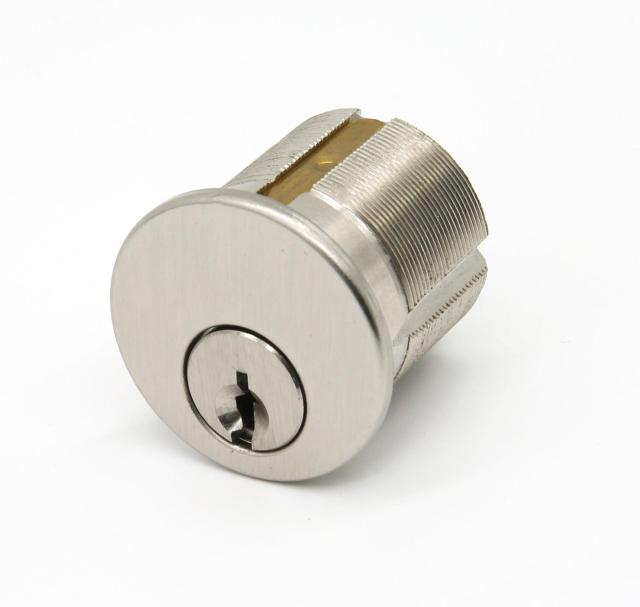 American Style Brass Mortise Door Lock Cylinder Round Mortise Cylinder Customized length, color