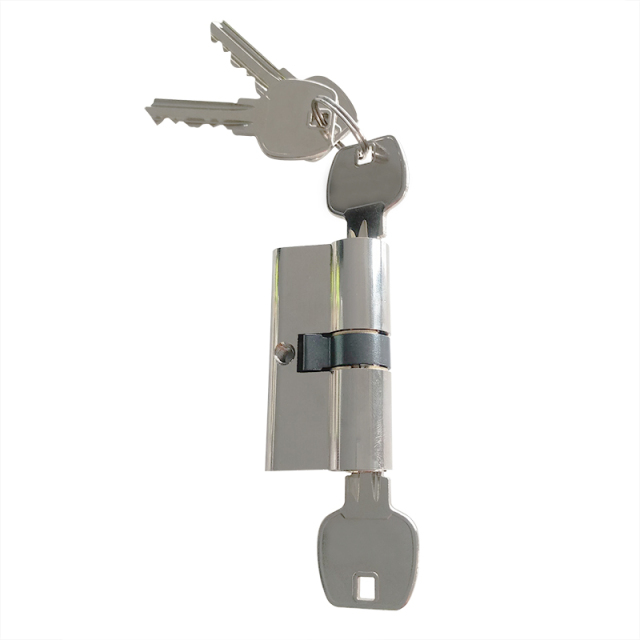 European Double Lock Cylinder Door Handle Lock Brass Lock Cylinder Customized