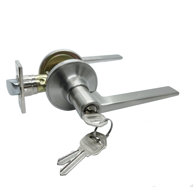 ANSI GRADE 3 American Bedroom Lock Door Handle Lever Set Lock Tubular Leverset