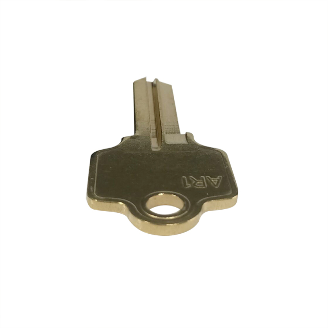 American Wholesale House AR1 Key Blank Solid Brass Key Door Key