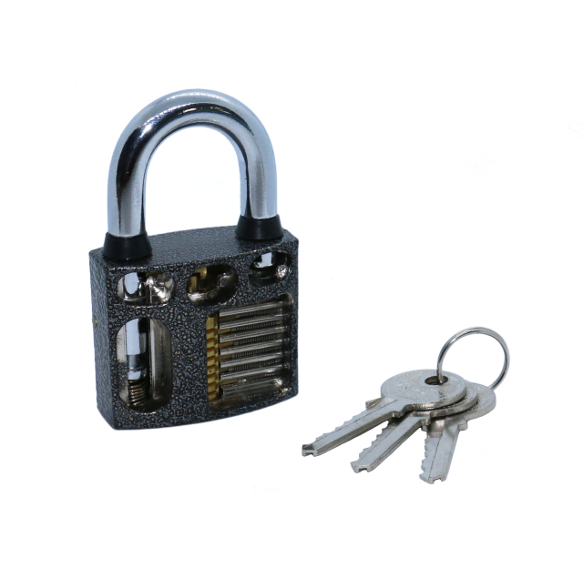 New Design Practice Zinc alloy Cutaway Locksmith Tools Padlock Padlock Lockpick Sets