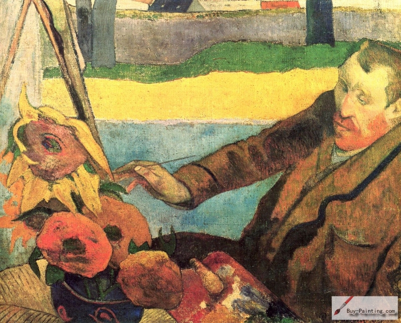 Paul Gauguin, The Painter of Sunflowers: Portrait of Vincent van Gogh, 1888, Van Gogh Museum, Amsterdam