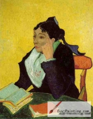 L'Arlésienne: Madame Ginoux with Books, November 1888. The Metropolitan Museum of Art, New York