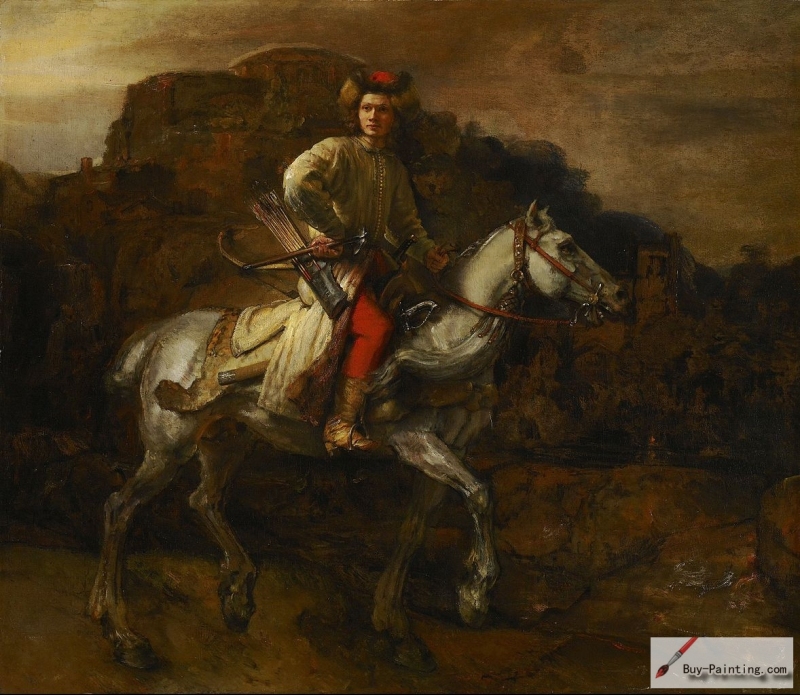 The Polish Rider – Possibly a Lisowczyk on horseback.