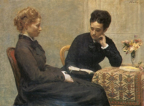 La Lecture, 1877