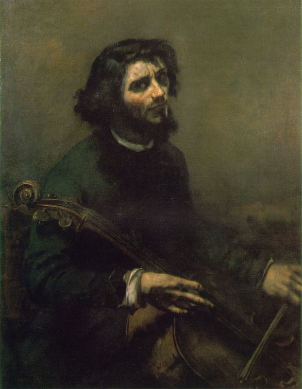 The Cellist, Self-portrait, 1847