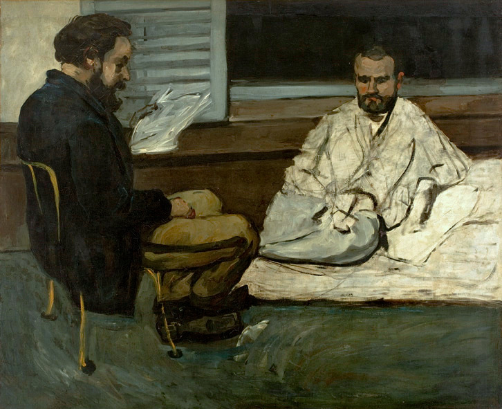 Paul Alexis reading to Émile Zola 1869–1870