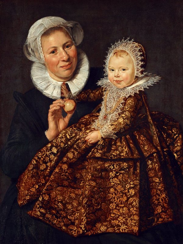 Catharina Hooft with her Nurse, c. 1619-1620