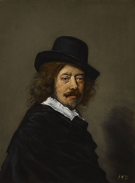 self-portrait by Frans Hals