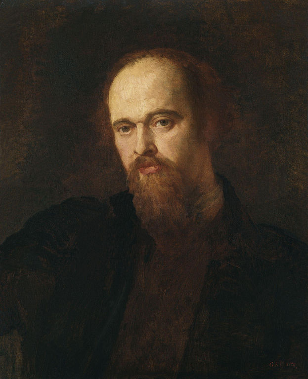 Portrait of Dante Gabriel Rossetti c. 1871